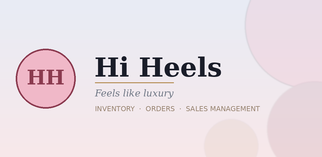 Hi Heels app banner